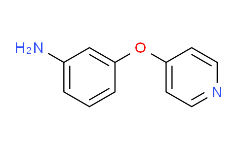 CAS No. 102877-77-0, 3-(Pyridin-4-yloxy)aniline