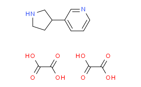 CAS No. 1352305-34-0, 3-(Pyrrolidin-3-yl)pyridine dioxalate