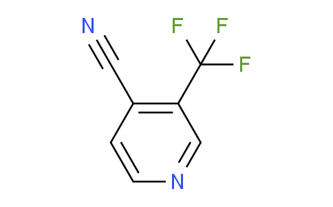 CAS No. 1214383-56-8, 3-(Trifluoromethyl)isonicotinonitrile