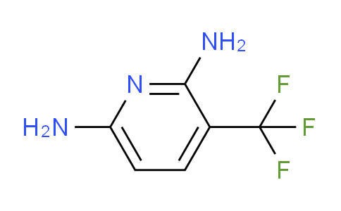 CAS No. 1063697-16-4, 3-(Trifluoromethyl)pyridine-2,6-diamine