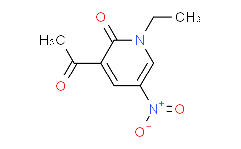 CAS No. 1355219-30-5, 3-Acetyl-1-ethyl-5-nitropyridin-2(1H)-one