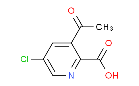 CAS No. 1221792-79-5, 3-Acetyl-5-chloropicolinic acid