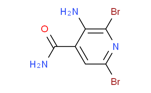 CAS No. 1355334-79-0, 3-Amino-2,6-dibromoisonicotinamide