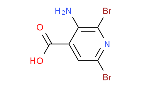 CAS No. 52834-10-3, 3-Amino-2,6-dibromoisonicotinic acid