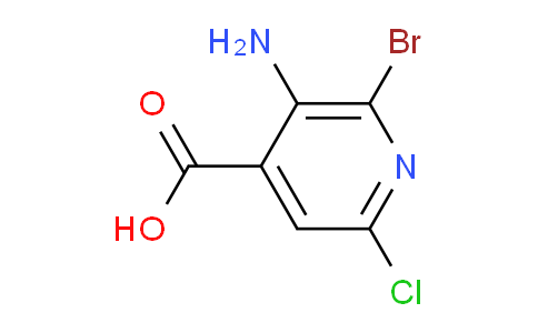 CAS No. 1073182-69-0, 3-Amino-2-bromo-6-chloroisonicotinic acid