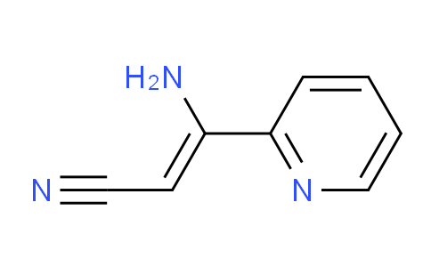 CAS No. 55330-52-4, 3-Amino-3-(pyridin-2-yl)acrylonitrile