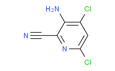 CAS No. 1073182-86-1, 3-Amino-4,6-dichloropicolinonitrile