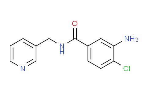 CAS No. 1018502-06-1, 3-Amino-4-chloro-N-(3-pyridylmethyl)benzamide