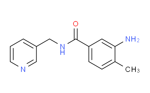 CAS No. 85366-81-0, 3-Amino-4-methyl-N-(3-pyridylmethyl)benzamide