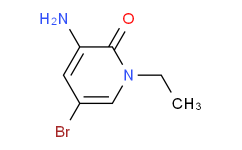 CAS No. 1638764-56-3, 3-Amino-5-bromo-1-ethylpyridin-2(1H)-one