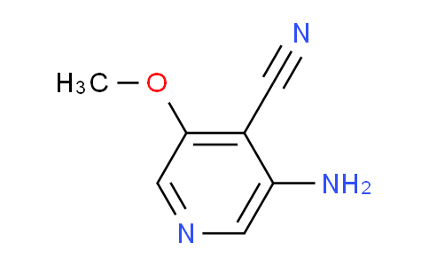 CAS No. 1045855-60-4, 3-Amino-5-methoxyisonicotinonitrile