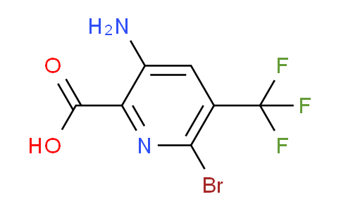CAS No. 1334546-32-5, 3-Amino-6-bromo-5-(trifluoromethyl)picolinic acid