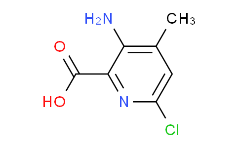 CAS No. 1073182-76-9, 3-Amino-6-chloro-4-methylpicolinic acid