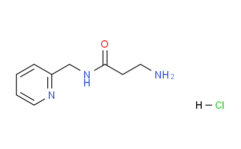 CAS No. 1220035-39-1, 3-Amino-N-(pyridin-2-ylmethyl)propanamide hydrochloride