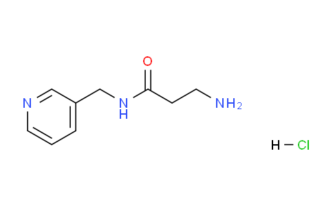 CAS No. 1208947-75-4, 3-Amino-N-(pyridin-3-ylmethyl)propanamide hydrochloride