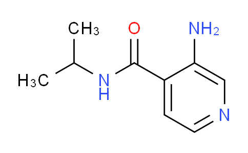 CAS No. 1415134-58-5, 3-Amino-N-isopropylisonicotinamide