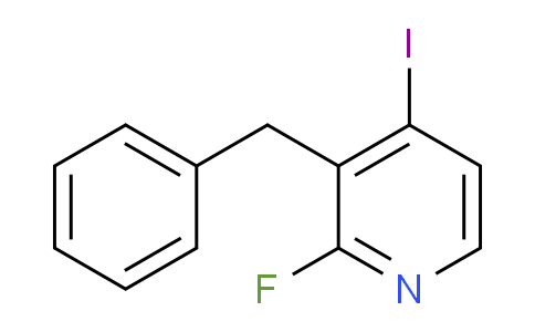 CAS No. 655245-95-7, 3-Benzyl-2-fluoro-4-iodopyridine