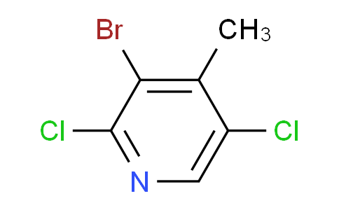 CAS No. 1820683-17-7, 3-Bromo-2,5-dichloro-4-methylpyridine