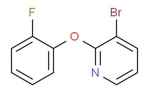 CAS No. 1215809-12-3, 3-Bromo-2-(2-fluorophenoxy)pyridine