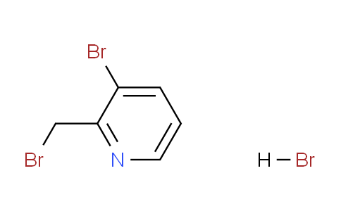 CAS No. 63540-57-8, 3-Bromo-2-(bromomethyl)pyridine hydrobromide