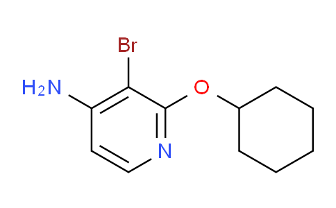 CAS No. 1563529-48-5, 3-Bromo-2-(cyclohexyloxy)pyridin-4-amine