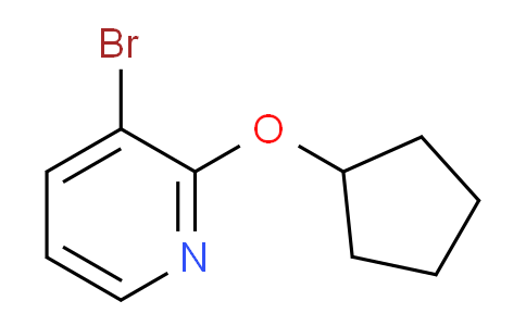 CAS No. 1247429-75-9, 3-Bromo-2-(cyclopentyloxy)pyridine