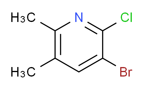 CAS No. 1780882-71-4, 3-Bromo-2-chloro-5,6-dimethylpyridine