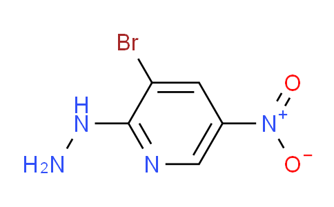 CAS No. 15862-38-1, 3-Bromo-2-hydrazinyl-5-nitropyridine