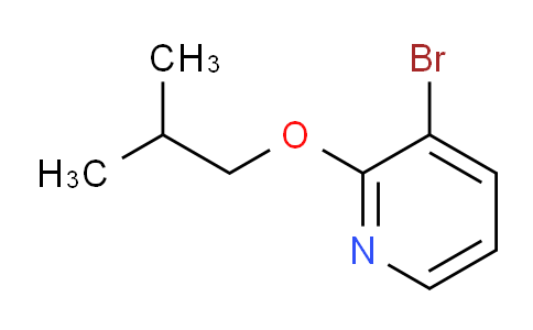 CAS No. 1060812-85-2, 3-Bromo-2-isobutoxypyridine