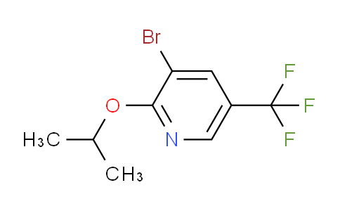 CAS No. 216766-04-0, 3-Bromo-2-isopropoxy-5-(trifluoromethyl)pyridine