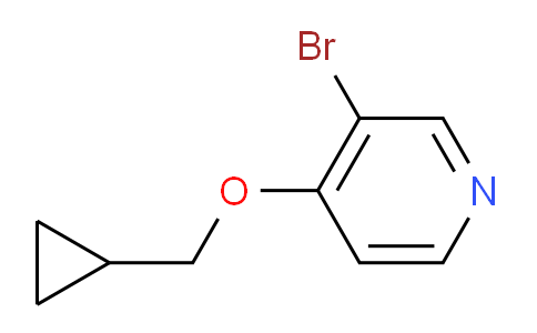 CAS No. 1357095-18-1, 3-Bromo-4-(cyclopropylmethoxy)pyridine