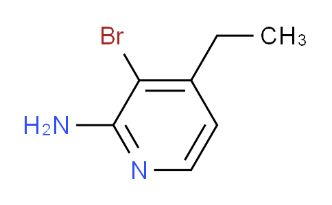 CAS No. 1381938-68-6, 3-Bromo-4-ethylpyridin-2-amine