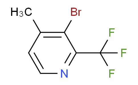 CAS No. 1448776-80-4, 3-Bromo-4-methyl-2-(trifluoromethyl)pyridine