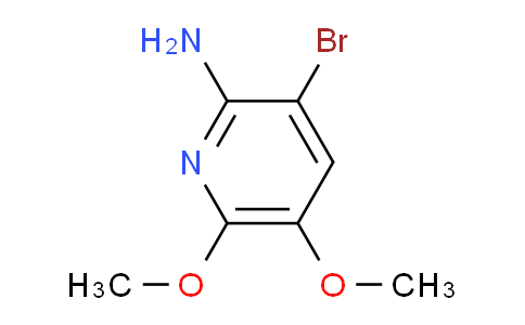CAS No. 1820665-96-0, 3-Bromo-5,6-dimethoxypyridin-2-amine