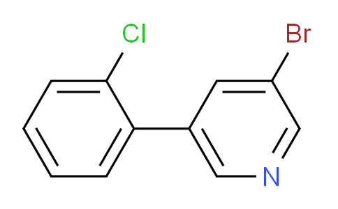 CAS No. 912934-76-0, 3-Bromo-5-(2-chlorophenyl)pyridine