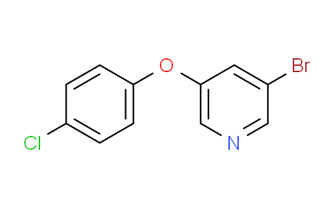 CAS No. 28232-66-8, 3-Bromo-5-(4-chlorophenoxy)pyridine