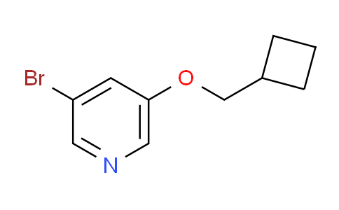 CAS No. 1434047-85-4, 3-Bromo-5-(cyclobutylmethoxy)pyridine