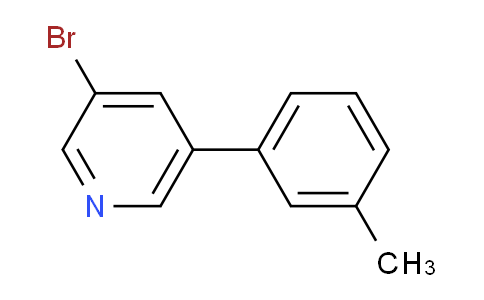 CAS No. 1070882-67-5, 3-Bromo-5-(m-tolyl)pyridine