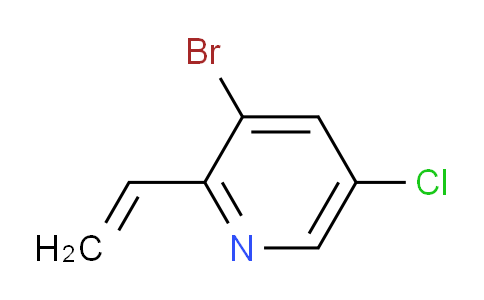 CAS No. 1256793-12-0, 3-Bromo-5-chloro-2-vinylpyridine