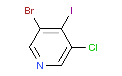 CAS No. 1070870-39-1, 3-Bromo-5-chloro-4-iodopyridine