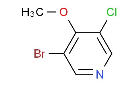 CAS No. 1214362-58-9, 3-Bromo-5-chloro-4-methoxypyridine