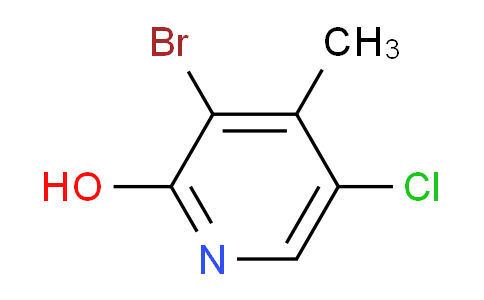 CAS No. 1199773-45-9, 3-Bromo-5-chloro-4-methylpyridin-2-ol