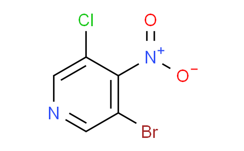CAS No. 1335057-82-3, 3-Bromo-5-chloro-4-nitropyridine
