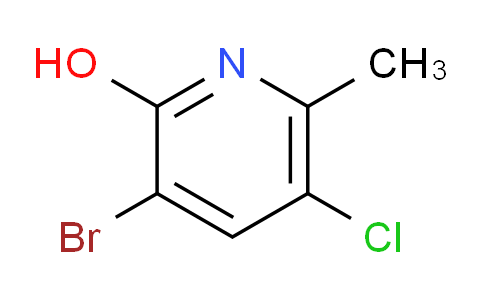 CAS No. 1423037-27-7, 3-Bromo-5-chloro-6-methylpyridin-2-ol