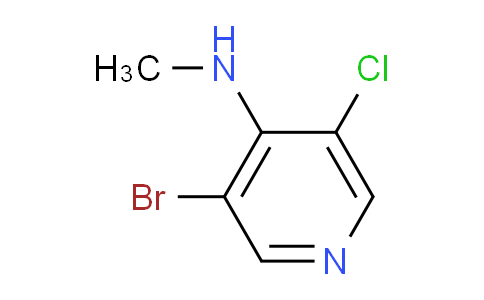 CAS No. 1335051-94-9, 3-Bromo-5-chloro-N-methylpyridin-4-amine