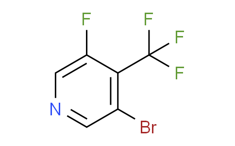 CAS No. 1349708-84-4, 3-Bromo-5-fluoro-4-(trifluoromethyl)pyridine