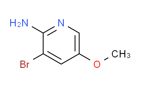 CAS No. 1379325-16-2, 3-Bromo-5-methoxypyridin-2-amine
