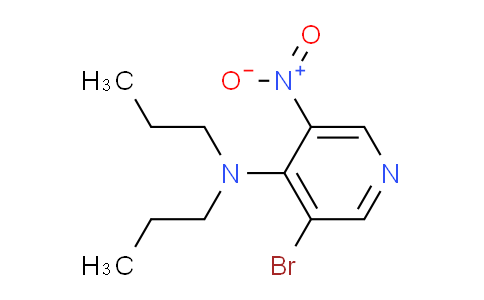 CAS No. 31872-73-8, 3-Bromo-5-nitro-N,N-dipropylpyridin-4-amine