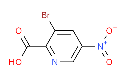 CAS No. 1211583-91-3, 3-Bromo-5-nitropicolinic acid