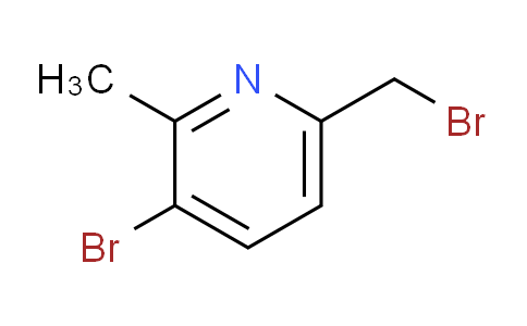 CAS No. 123094-75-7, 3-Bromo-6-(bromomethyl)-2-methylpyridine